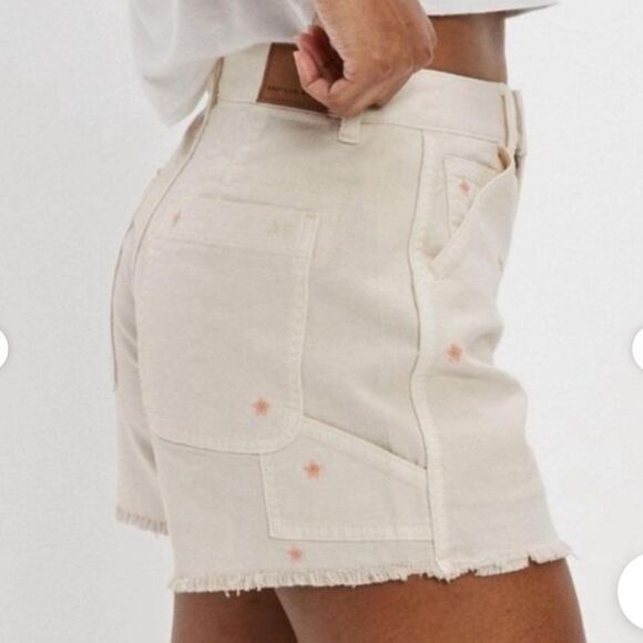 American Eagle Outfitters Pants - American Eagle Stretch Highest Waist '90s Boyfriend Shorts Women’s 8